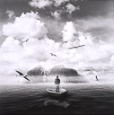 Untitled  [Man In Skiff]