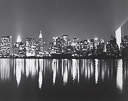 Untitled. [Manhattan At Night, Reflection]