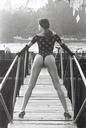 Femme Sur Le Pont