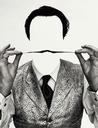 Salvador Dalí­, In Order To Pass Unobserved  [Dal­ís Moustache Series]
