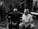 Clint Eastwood And Ray Charles - Ray Charles Studio, Los Angeles