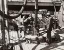 1939 New York World’s Fair Petroleum Exhibit - Drillers Around Oil Well.Base