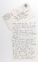 Letter From Harry Callahan To Todd & Lucille Webb  [Page 1]
