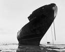 Beached Russian Icebreaker  [Shipbreak:  A Biology of Steel Series]