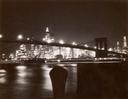 Untitled  [Brooklyn Bridge At Night, NYC]