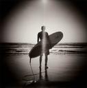 Lone Surfer - South Padre Island