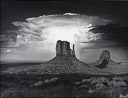 Mittens And Thunderclouds - Monument Valley, Arizona