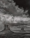 Untitled  [The Mittens East & West - Monument Valley, Arizona]