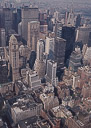 New York, general view of Manhattan, from Empire State Building